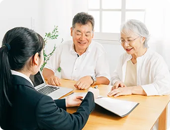 ご夫婦の相続のご相談をお受けする担当者