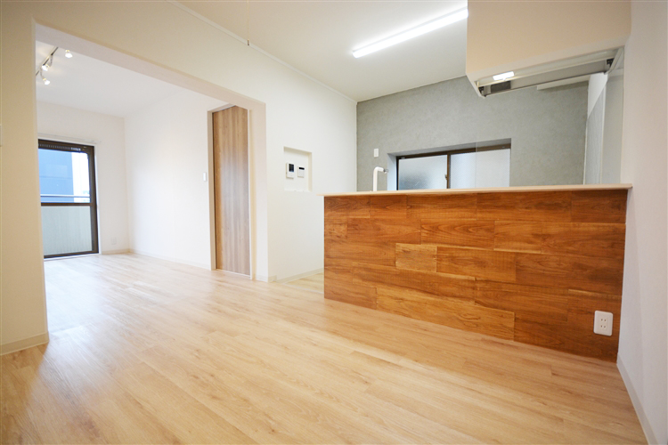 高崎市飯塚町デザイナーズマンション 2LDK 高崎リノベーション 施工写真